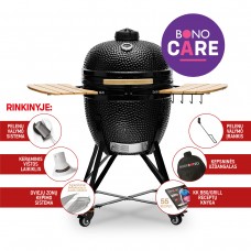Kamado Bono GRANDE BLACK + Nemokamas pristatymas